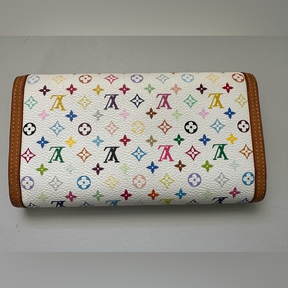 Louis Vuitton International Monogram Multicolor Trifold Long Wallet - Picture 3 of 14